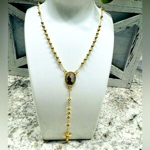 Beautiful St Jude Gold Plated Rosary ❤️